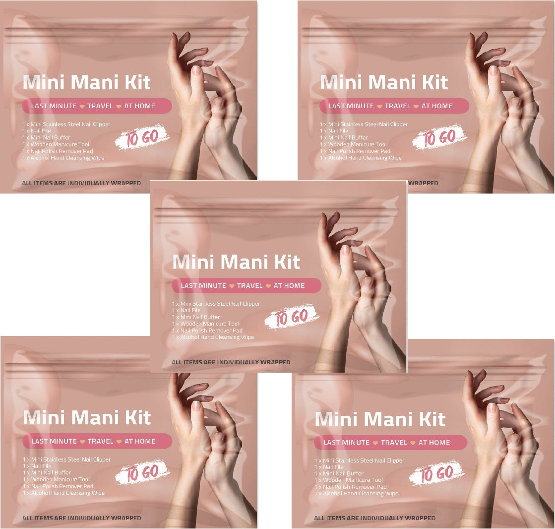 Peach Mini Manicure Kits