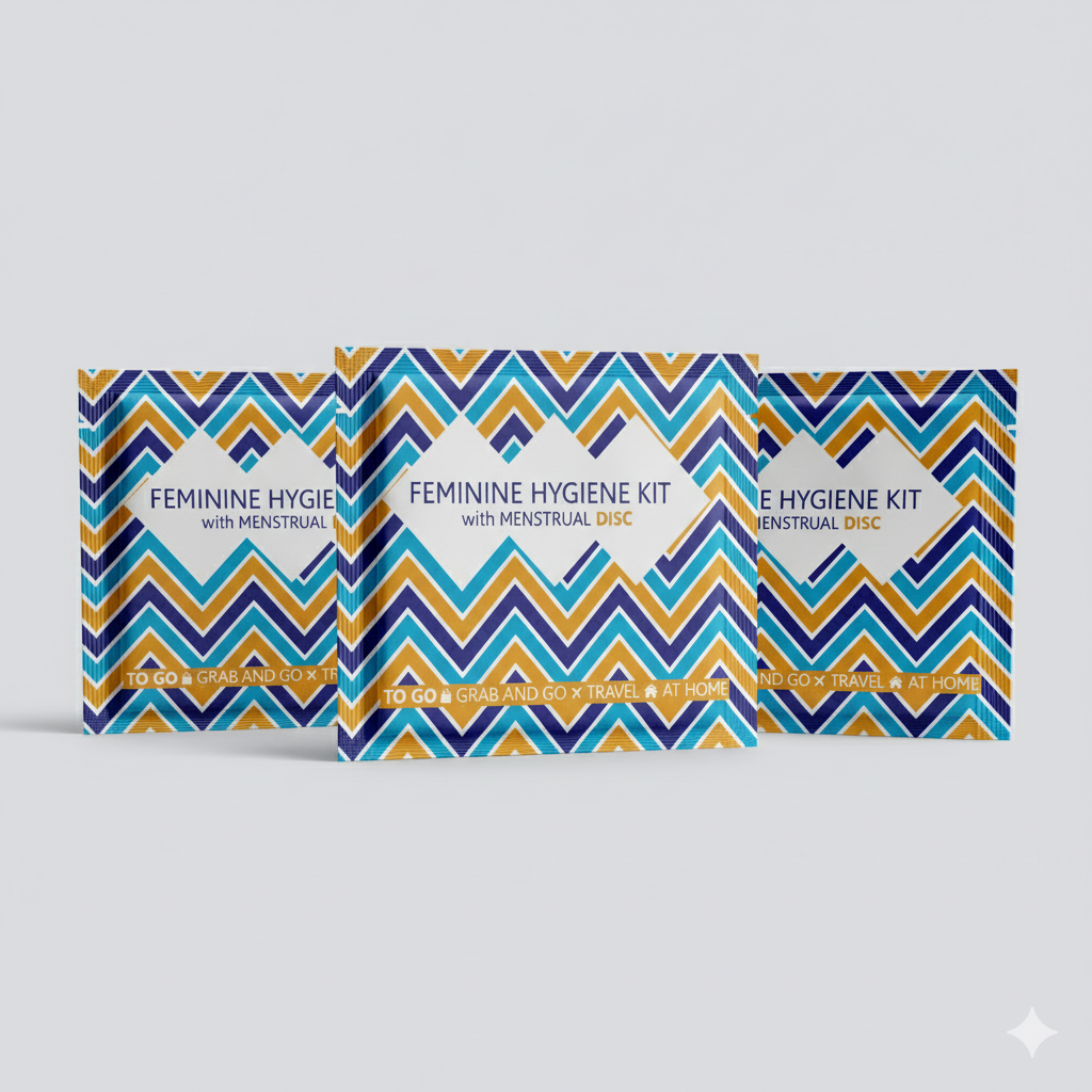 Zig Zag Menstrual Disc Kit