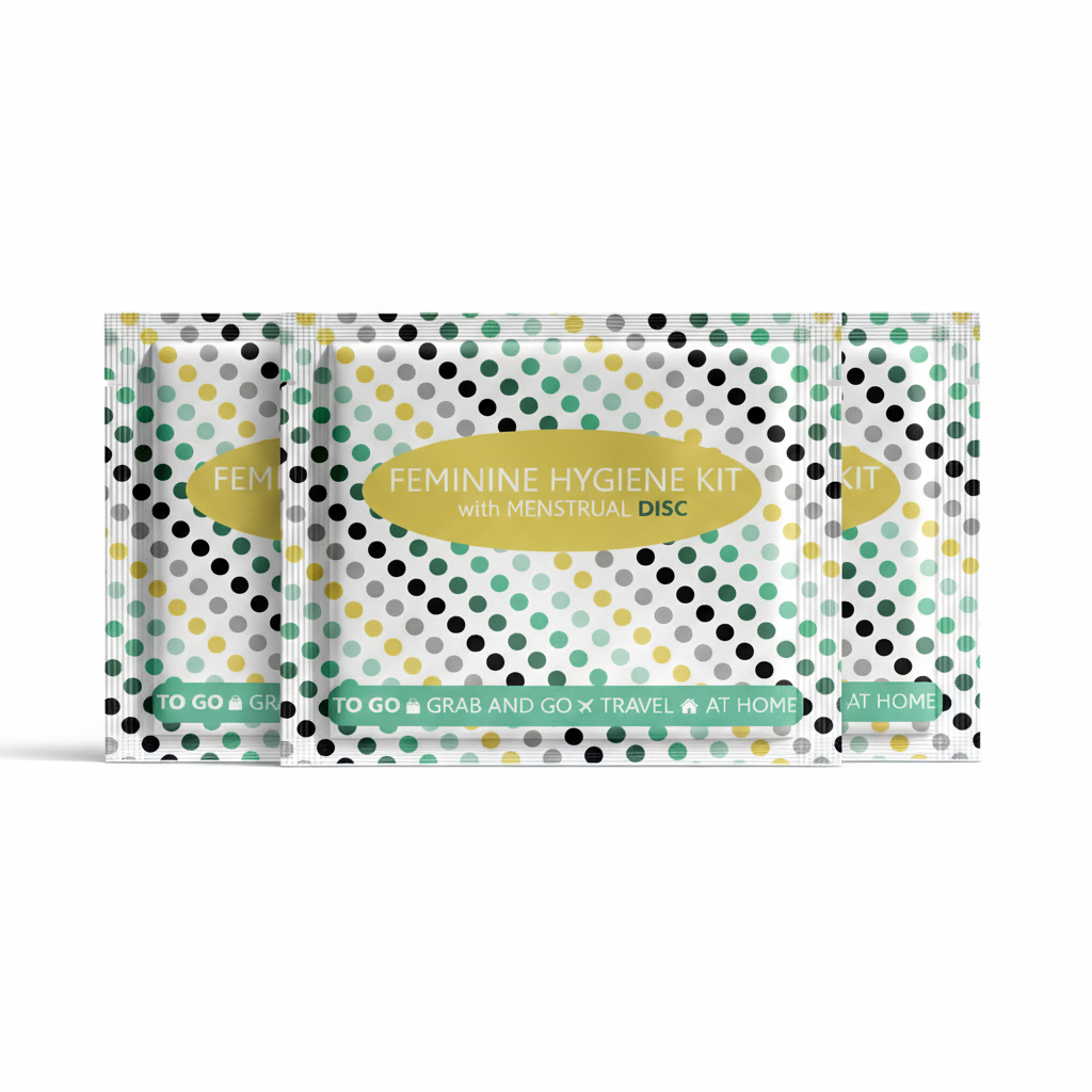 Polka Dot Menstural Disc Kit