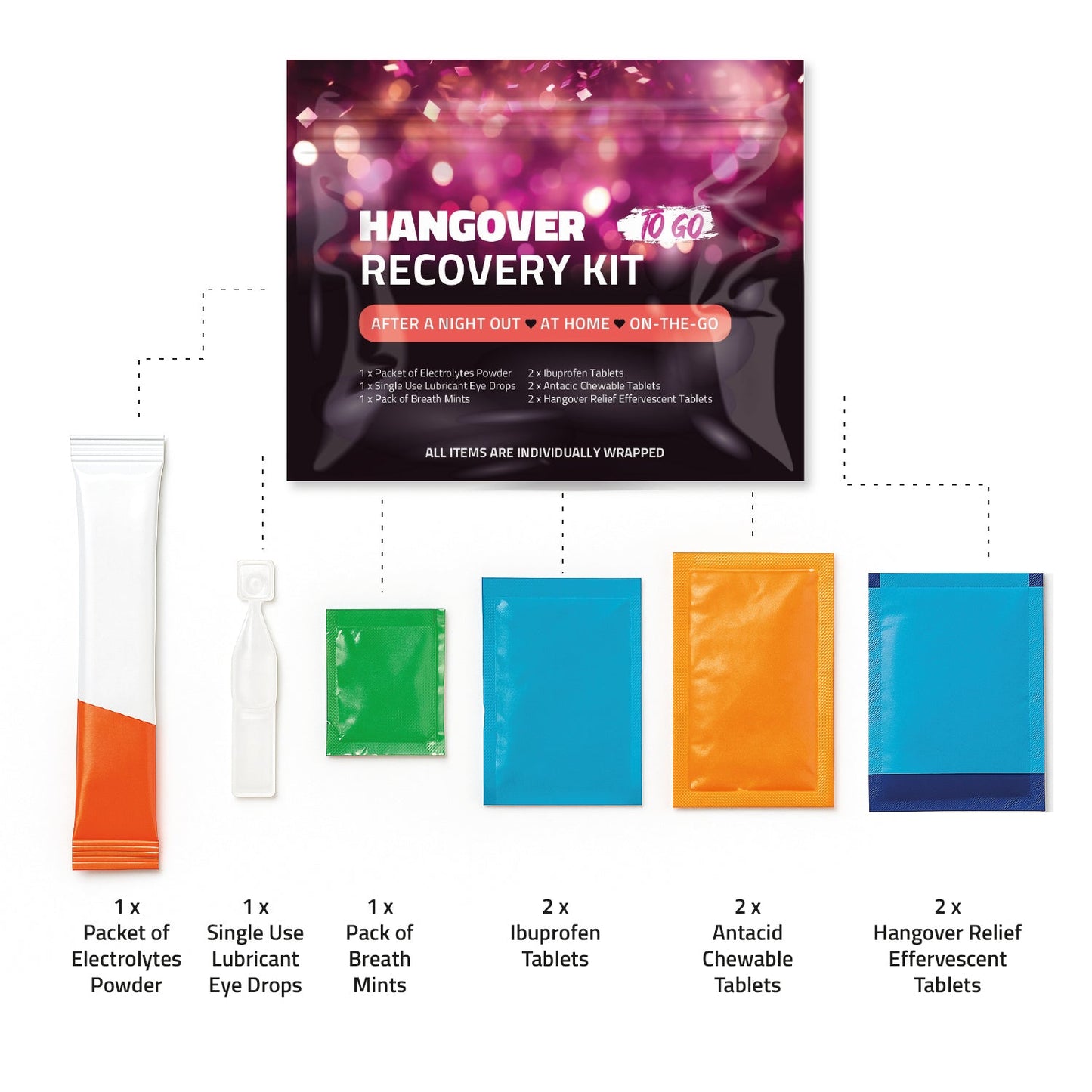 Black Hangover Kits