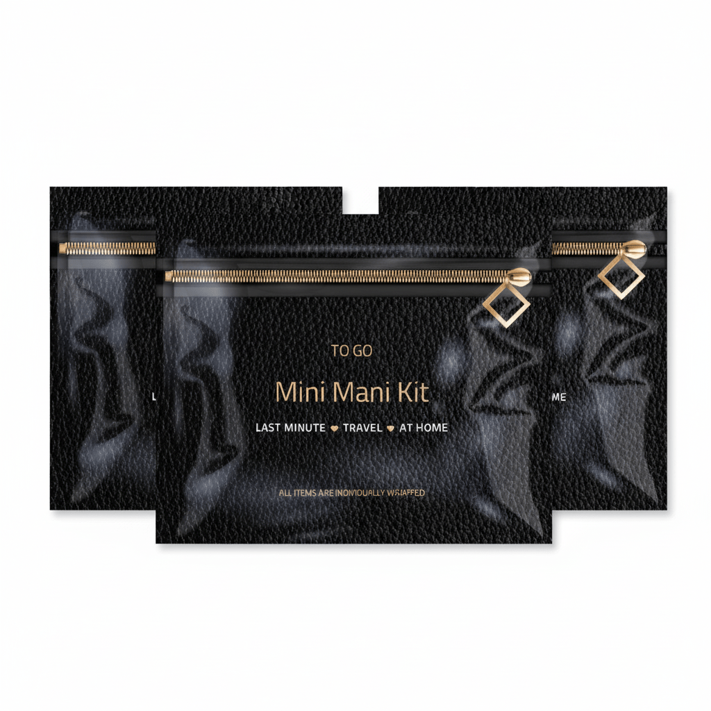 Black Mini Manicure Kits