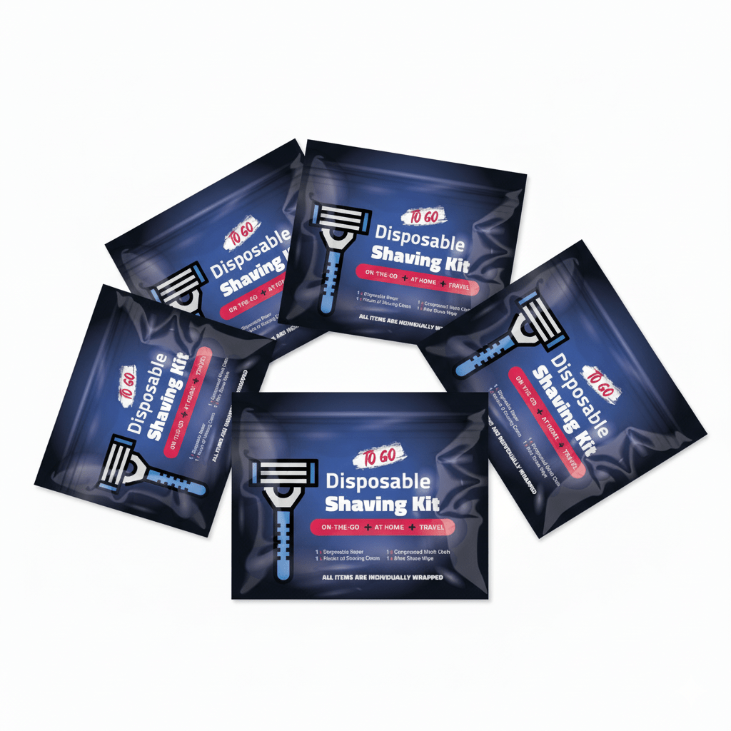 Black Shaving Kit