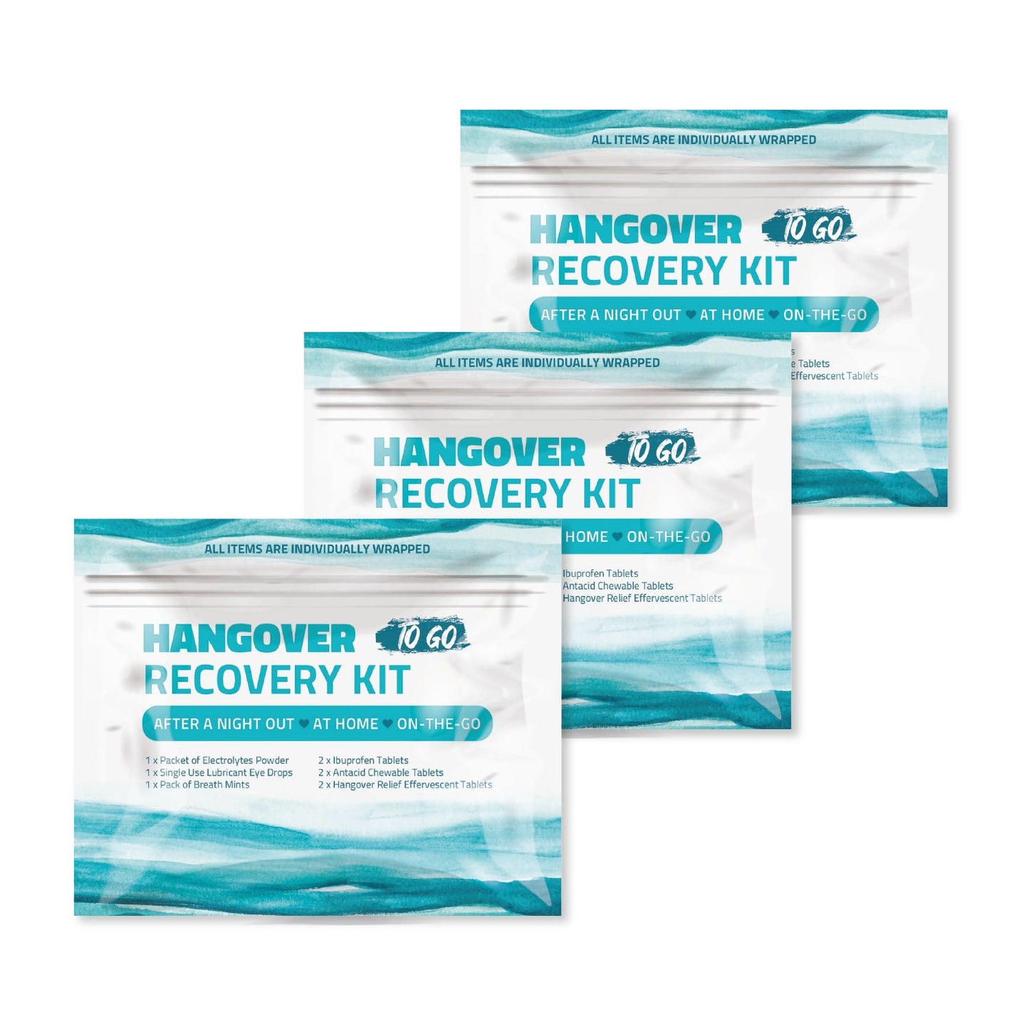 Blue Hangover Kits