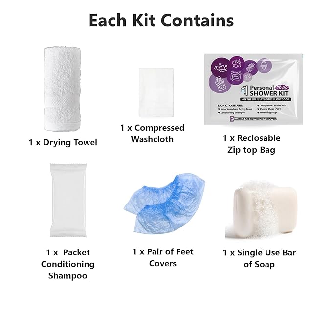 Purple Shower Kit
