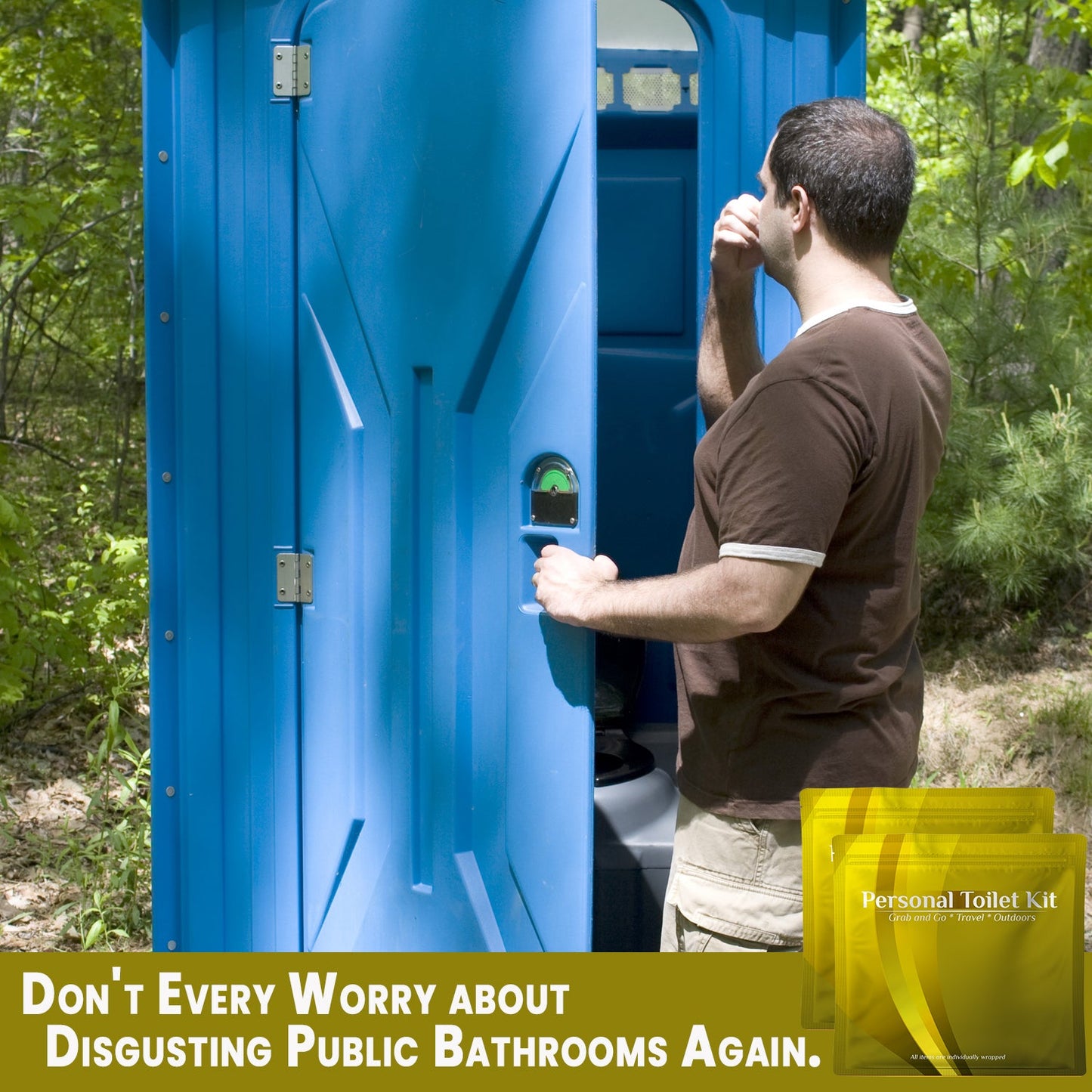 Gold Toilet Kit