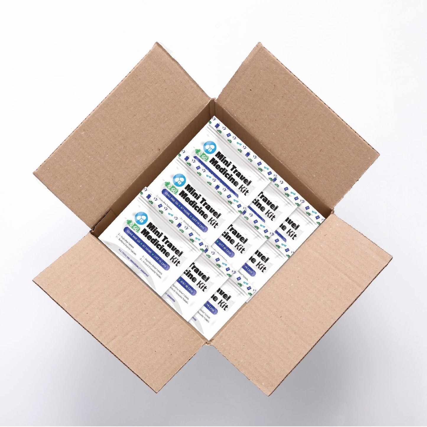 Purple Mini Travel Medicine Kit