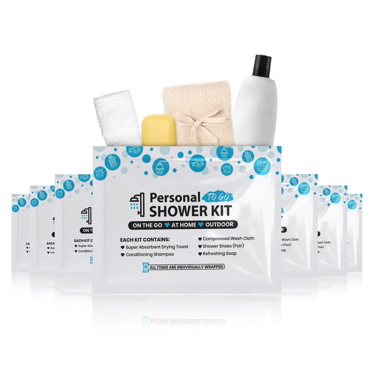 Blue Shower Kit