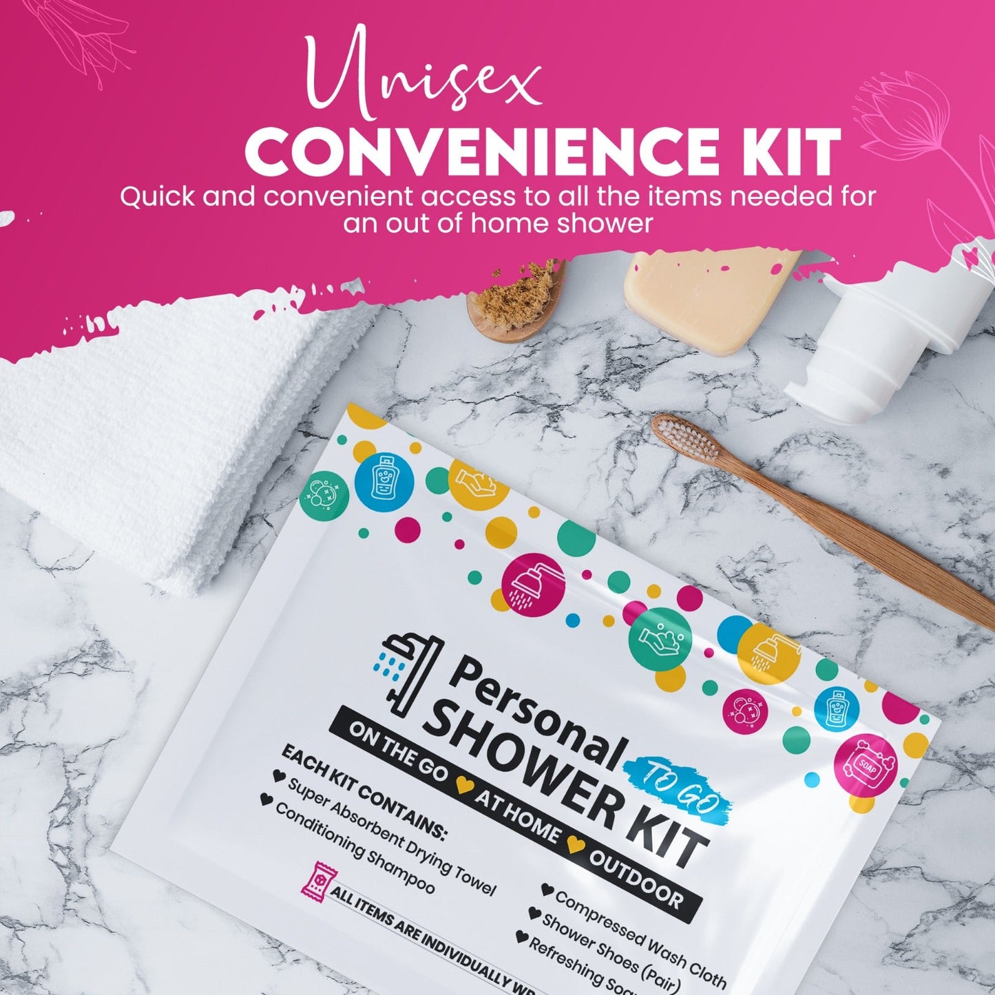 Multi-Color Shower Kit