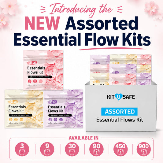 Introducing the NEW Assorted Essential Flow Kits from Kit U Safe