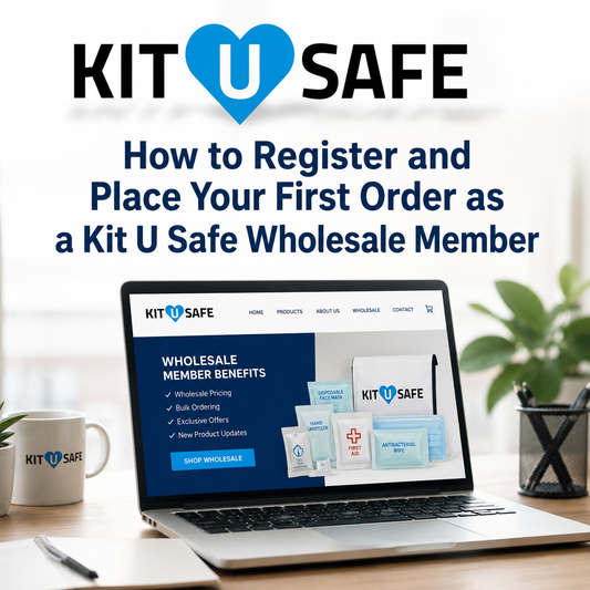 How to Register and Place Your First Order as a Kit U Safe Wholesale Member