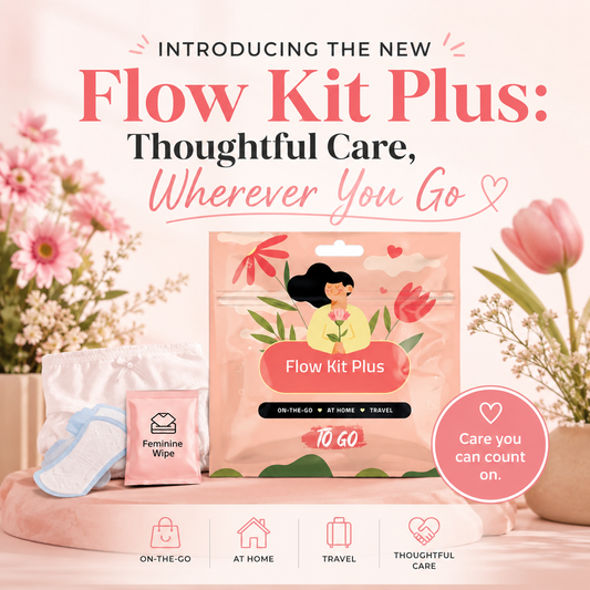 Introducing the New Flow Kit Plus: Thoughtful Care, Wherever You Go