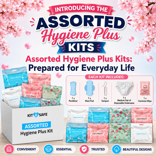 Assorted Hygiene Plus Kits: Prepared for Everyday Life