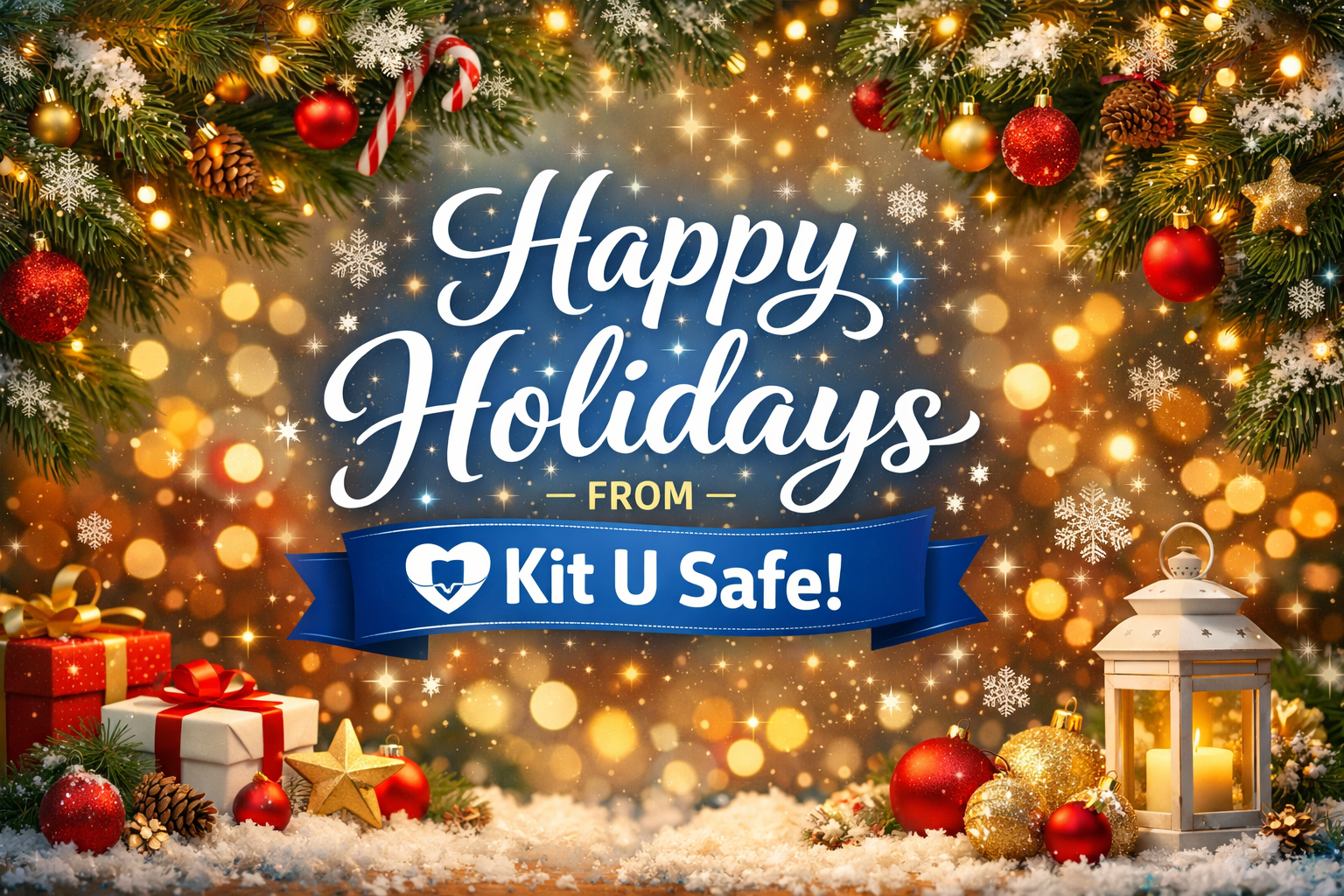 Kit With Message Holiday Gratitude Message | Thank You from the Kit U Safe Team