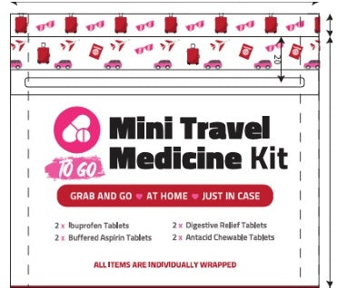 Meet the Mini Travel Medicine Kit: Your Pocket-Sized Solution for Everyday Relief