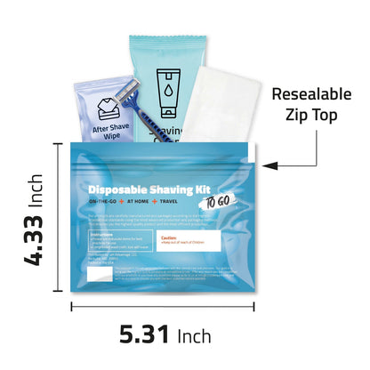 Blue Shaving Kit