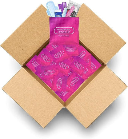 100-Pack Feminine Hygiene Kits – Ideal for Schools, Businesses & Charities