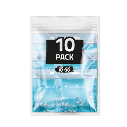 Blue Flowers Hygiene Plus Kit