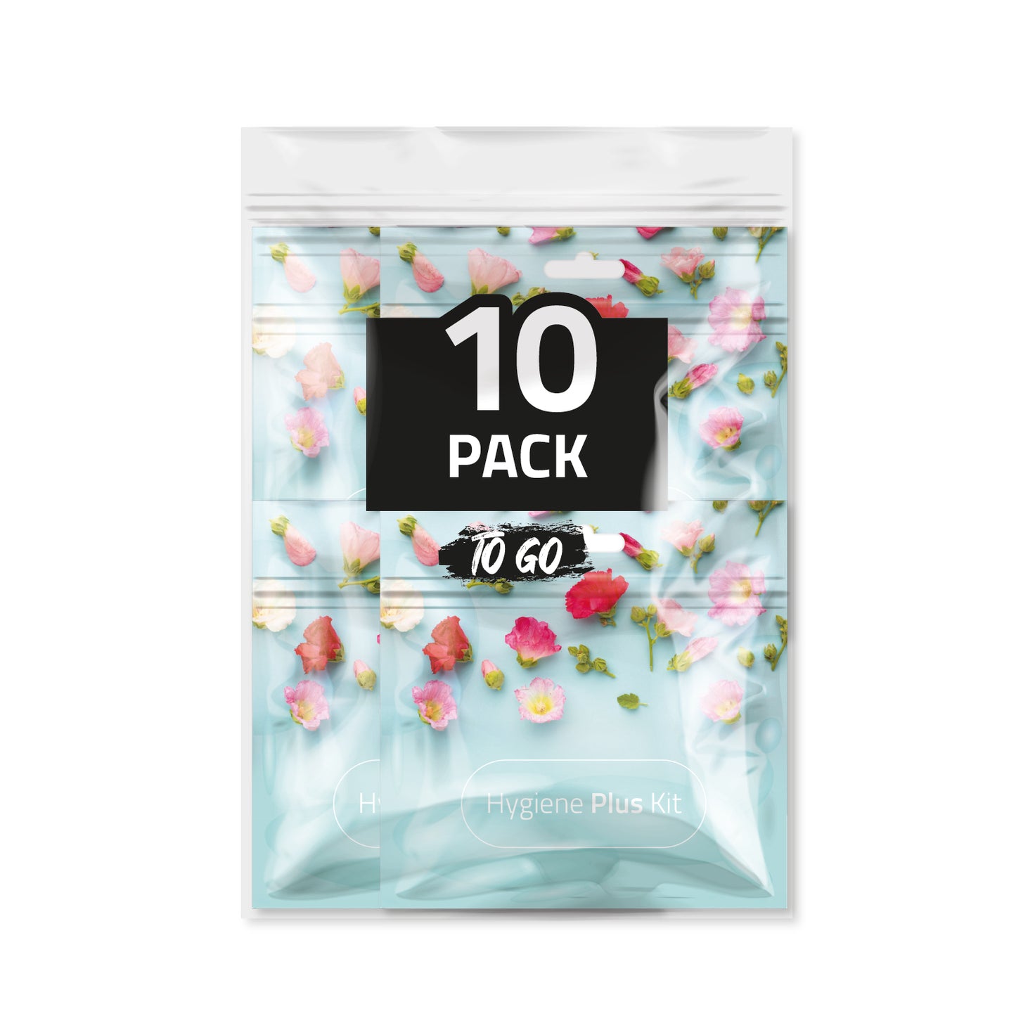 Red Flowers Hygiene Plus Kit