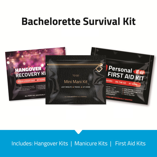 Ultimate Bachelorette Survival Kit – Hangover, Beauty & First Aid Essentials