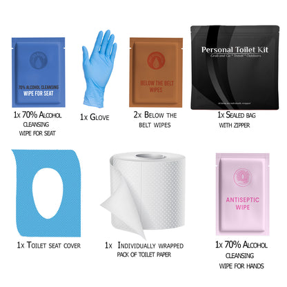 Black Toilet Kit