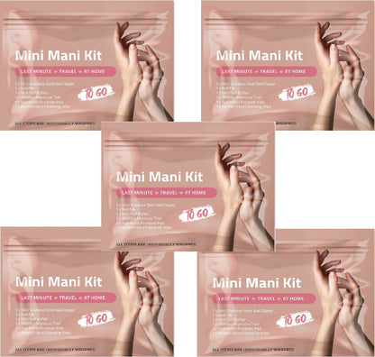 Peach Mini Manicure Kits