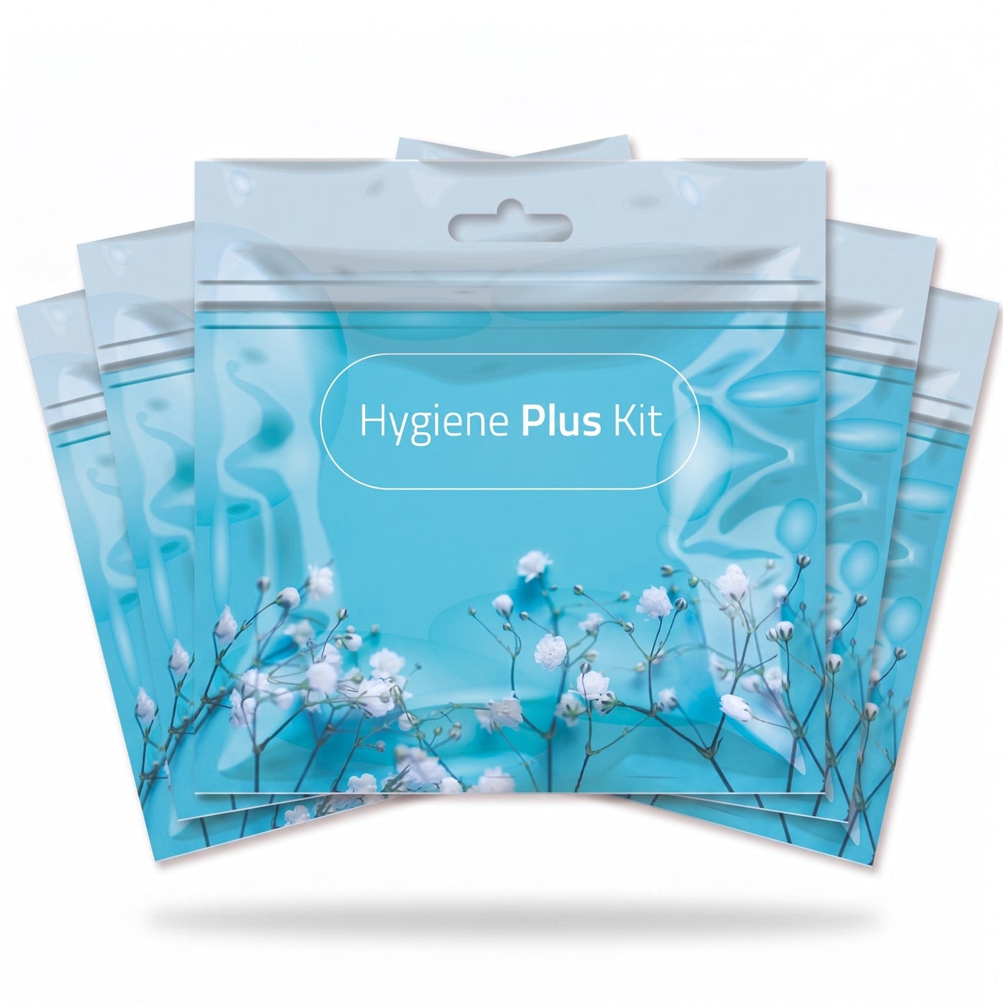 Blue Flowers Hygiene Plus Kit