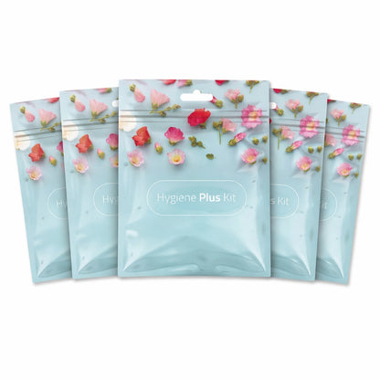 Red Flowers Hygiene Plus Kit