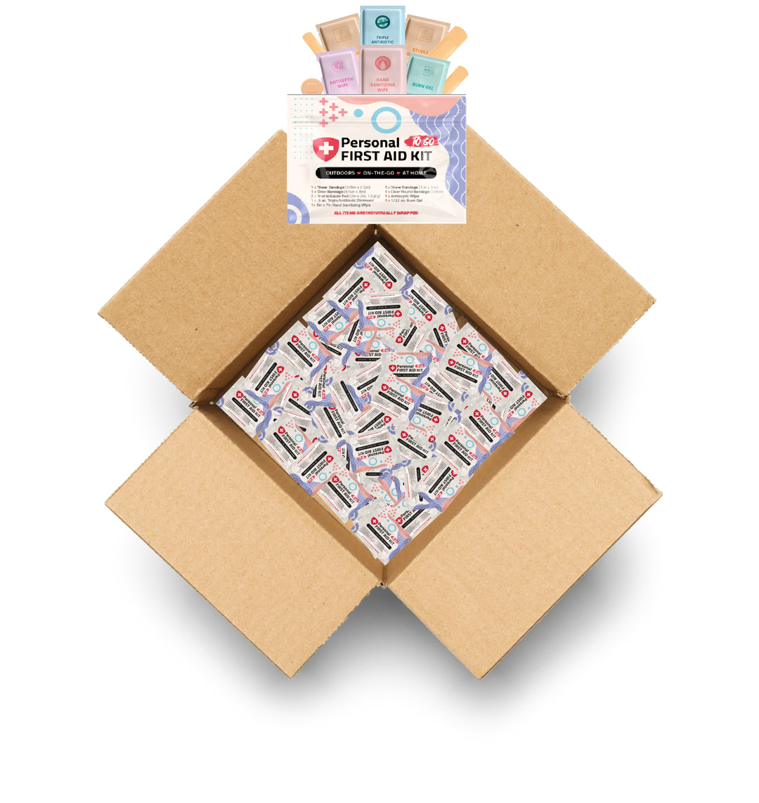 Abstract Mini First Aid Kit