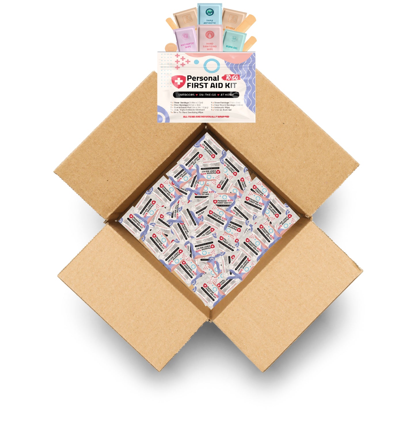 Abstract Mini First Aid Kit
