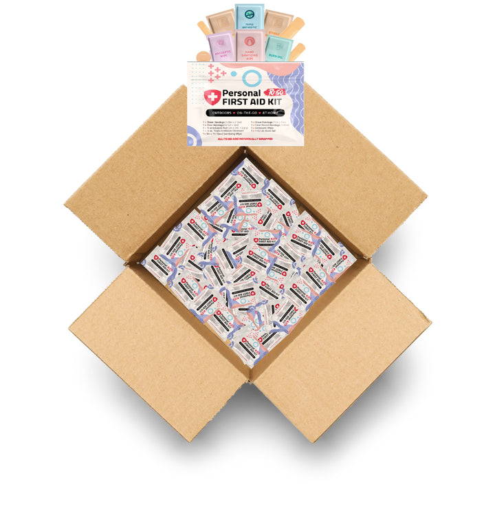 Abstract Mini First Aid Kit
