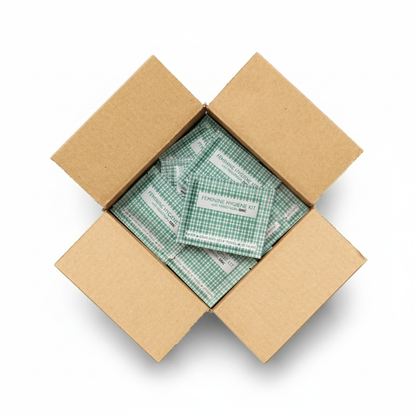 Green Plaid Menstrual Disc Kit