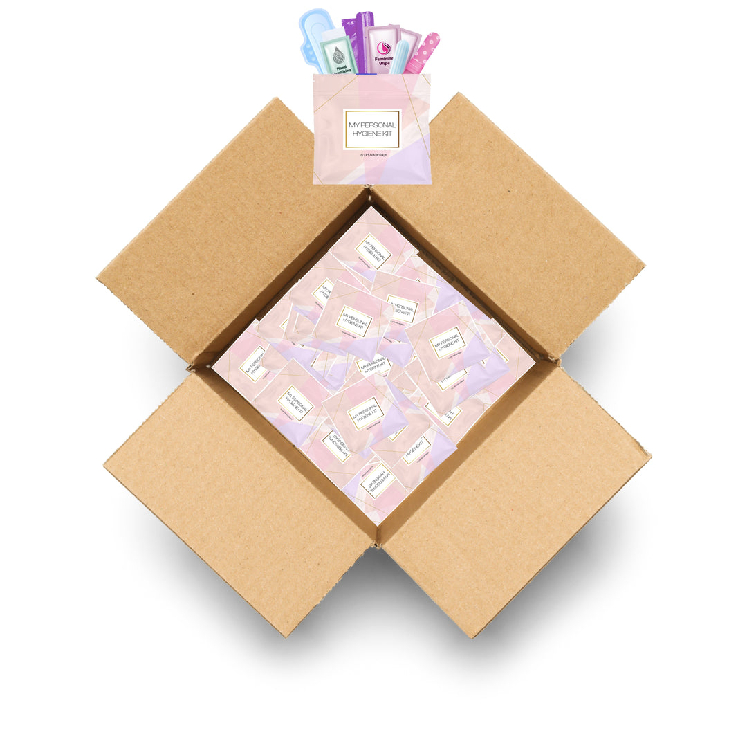 Light Rose Feminine Hygiene Kit