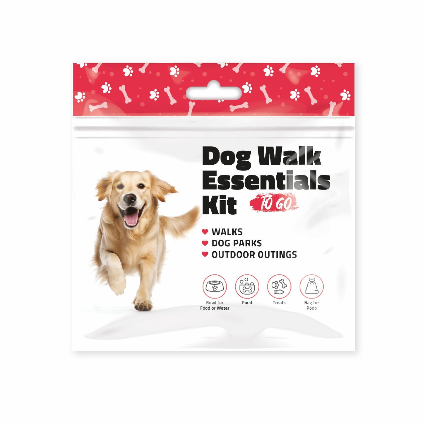 Red Dog Walking Essentials Kit