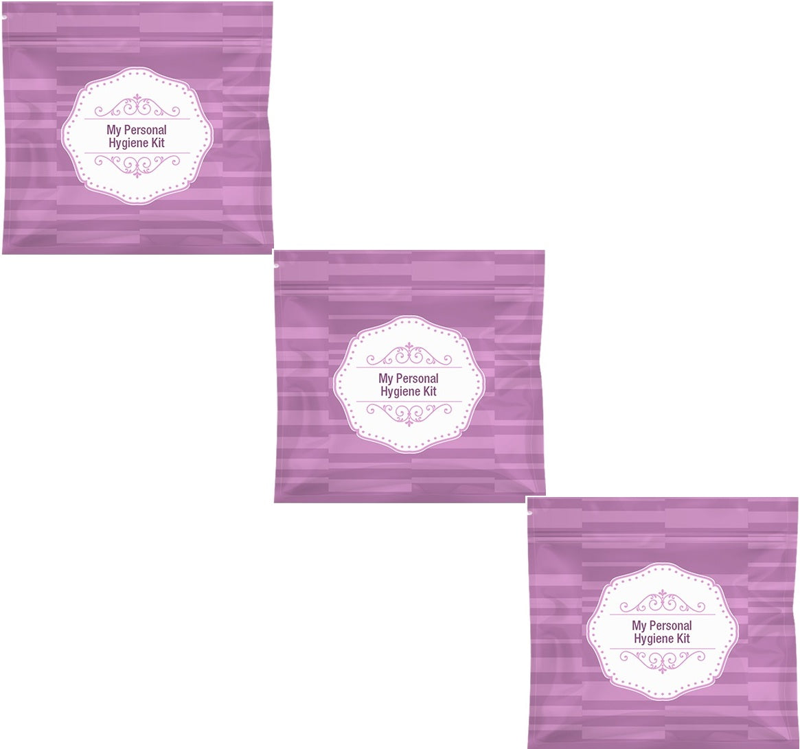 Purple Feminine Hygiene Kit