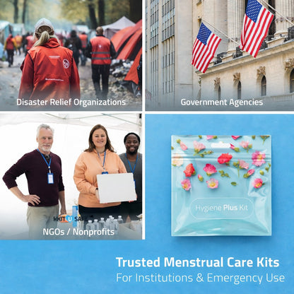 Red Flowers Hygiene Plus Kit