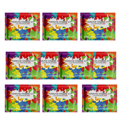 Paint Splash Menstrual Disc