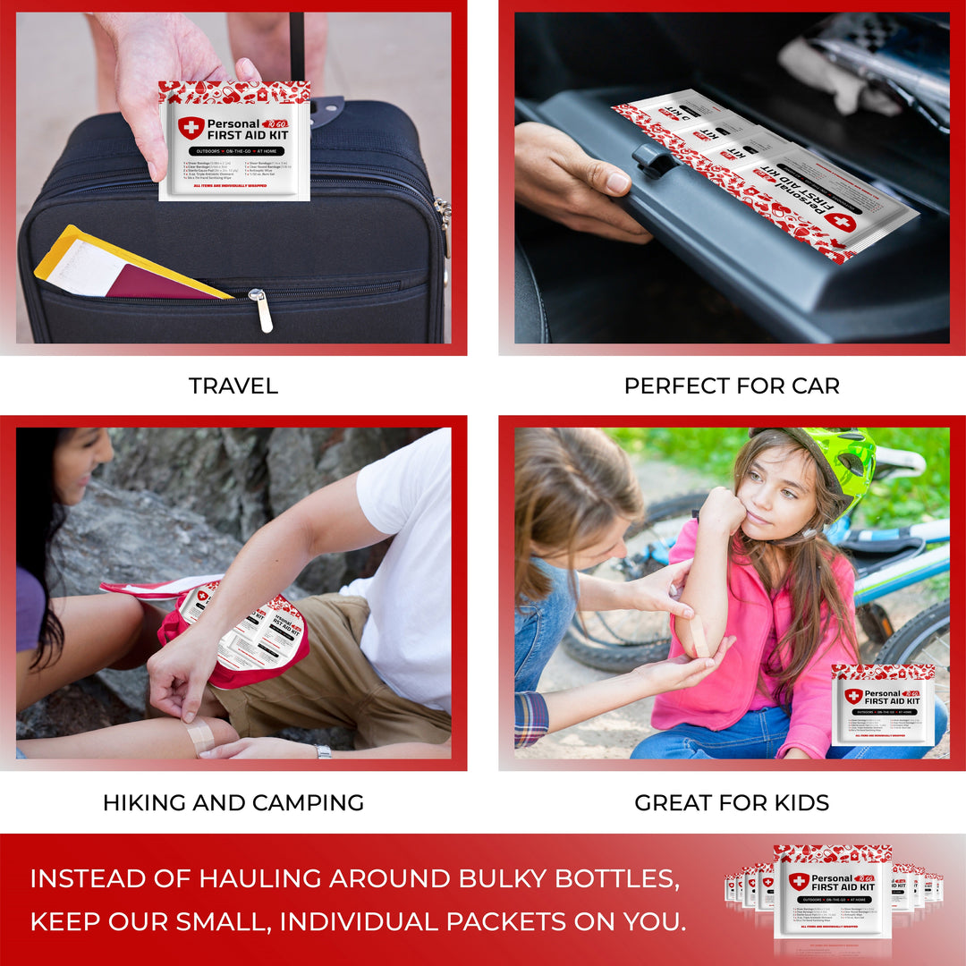 Abstract Mini First Aid Kit