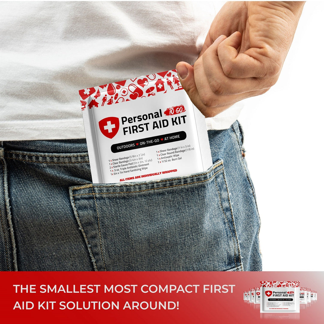 Abstract Mini First Aid Kit