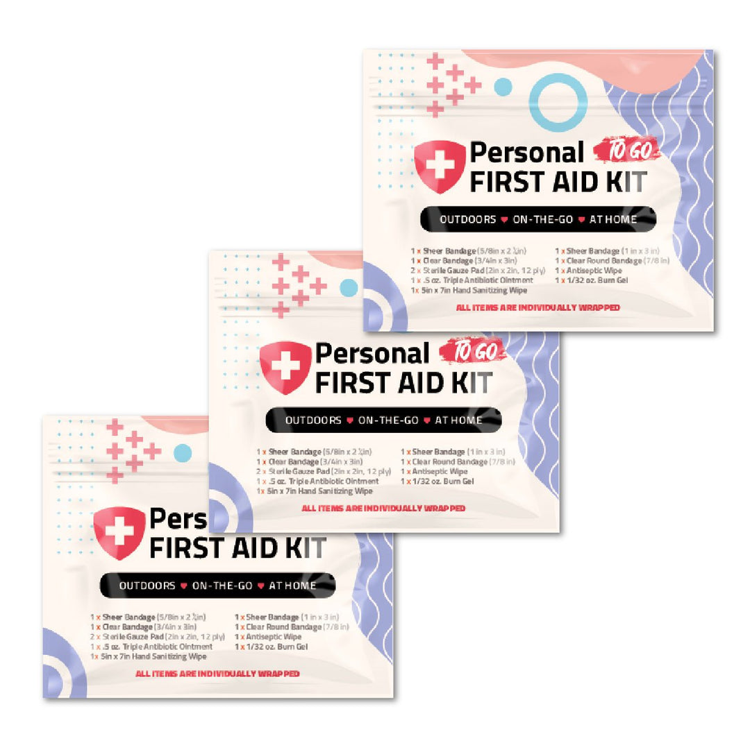 Abstract Mini First Aid Kit