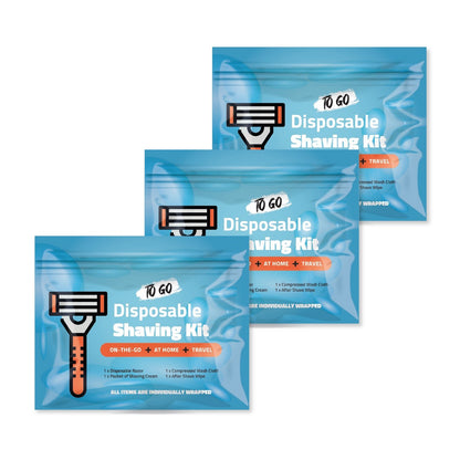 Blue Shaving Kit