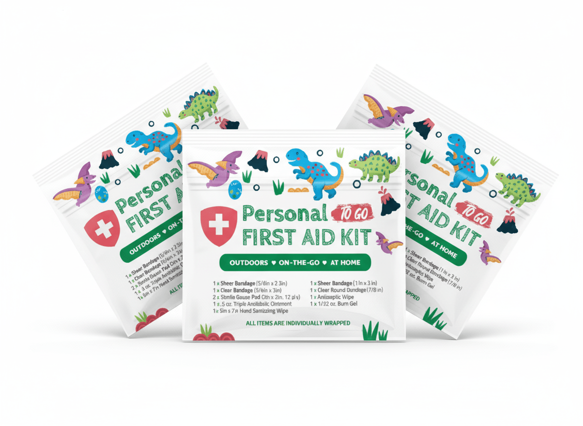 Dinosaur Mini First Aid Kit