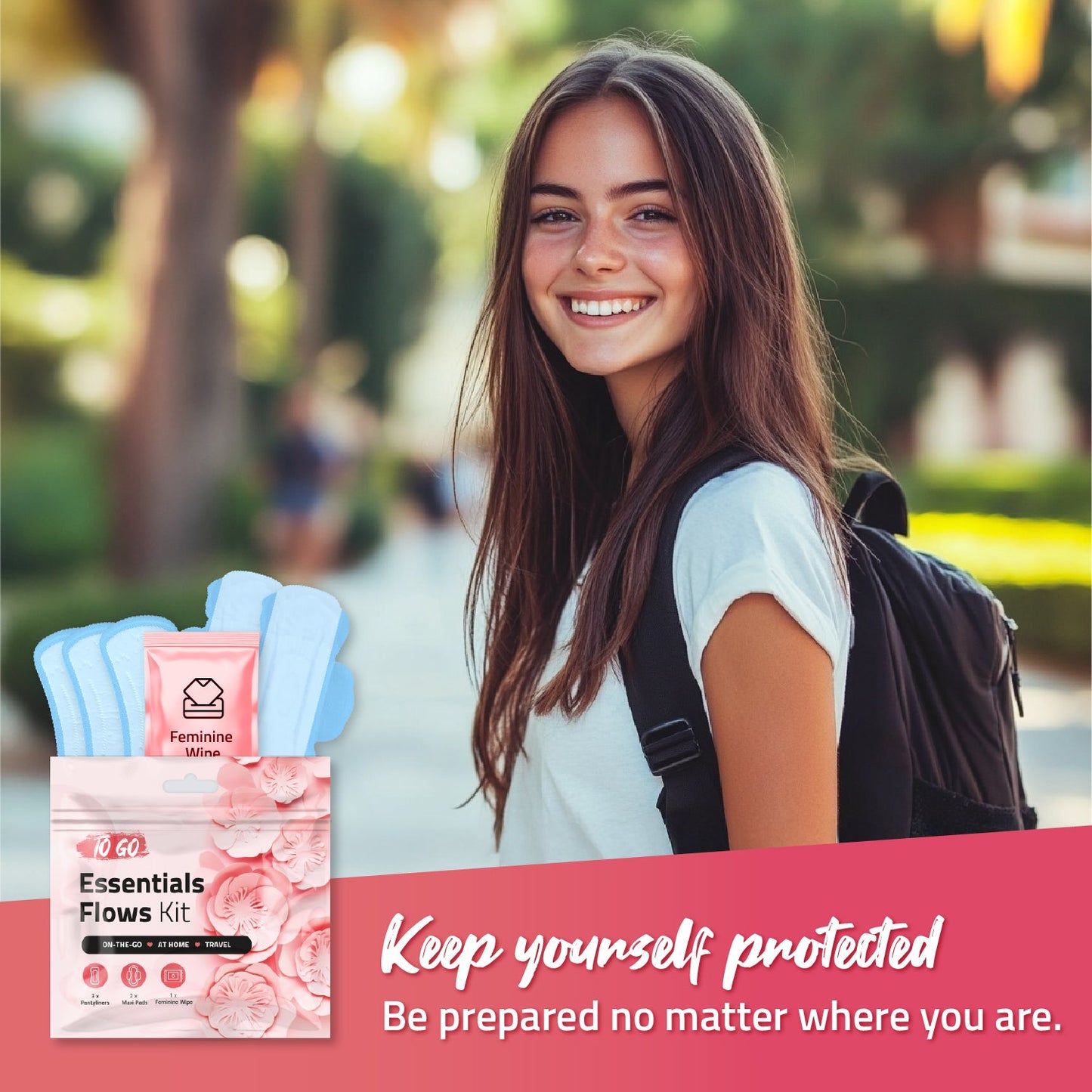 Pink Essential Flows Kit
