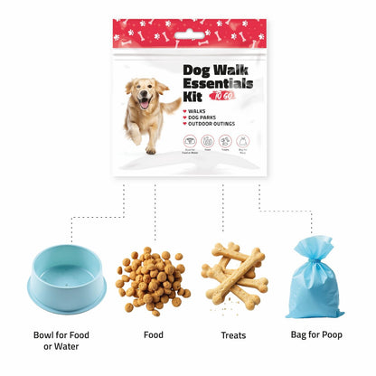 Red Dog Walking Essentials Kit