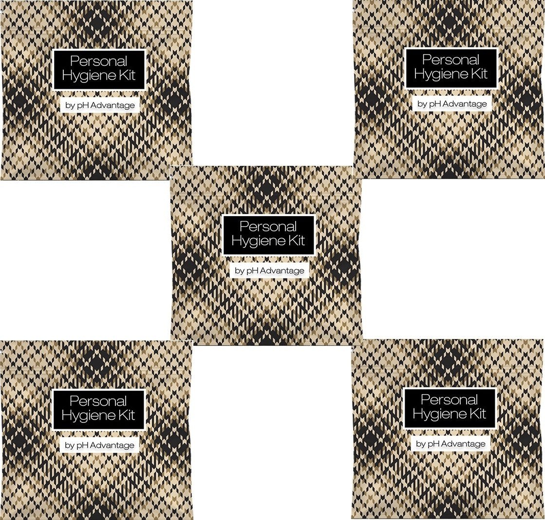 Light Leather Feminine Hygiene Kit