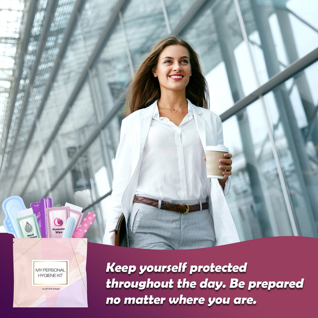 Light Rose Feminine Hygiene Kit