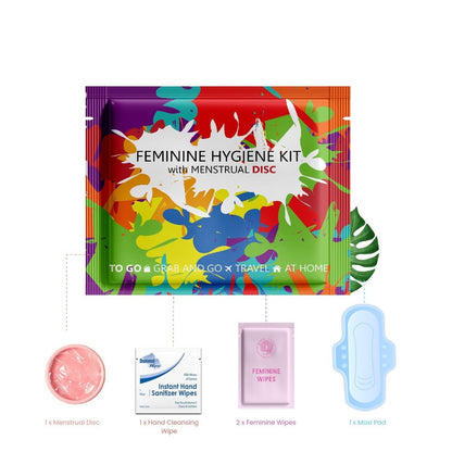 Paint Splash Menstrual Disc