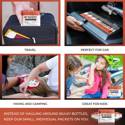 Orange Mini First Aid Kit