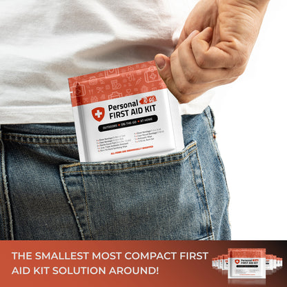 Orange Mini First Aid Kit