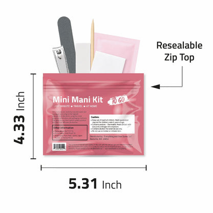 Peach Mini Manicure Kits