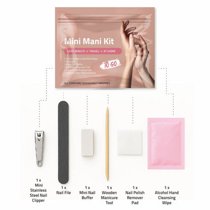 Peach Mini Manicure Kits